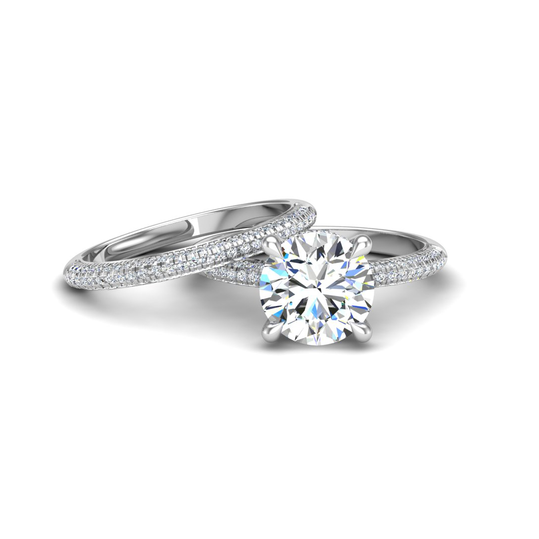 Kira Triple Pave Band