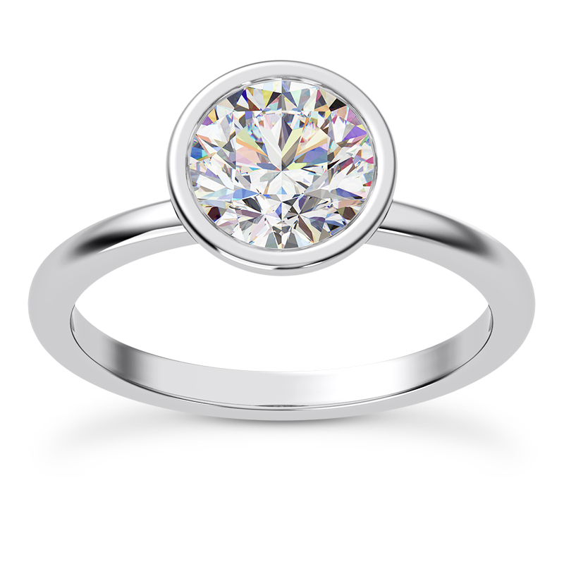 Danika Bezel Engagement Ring