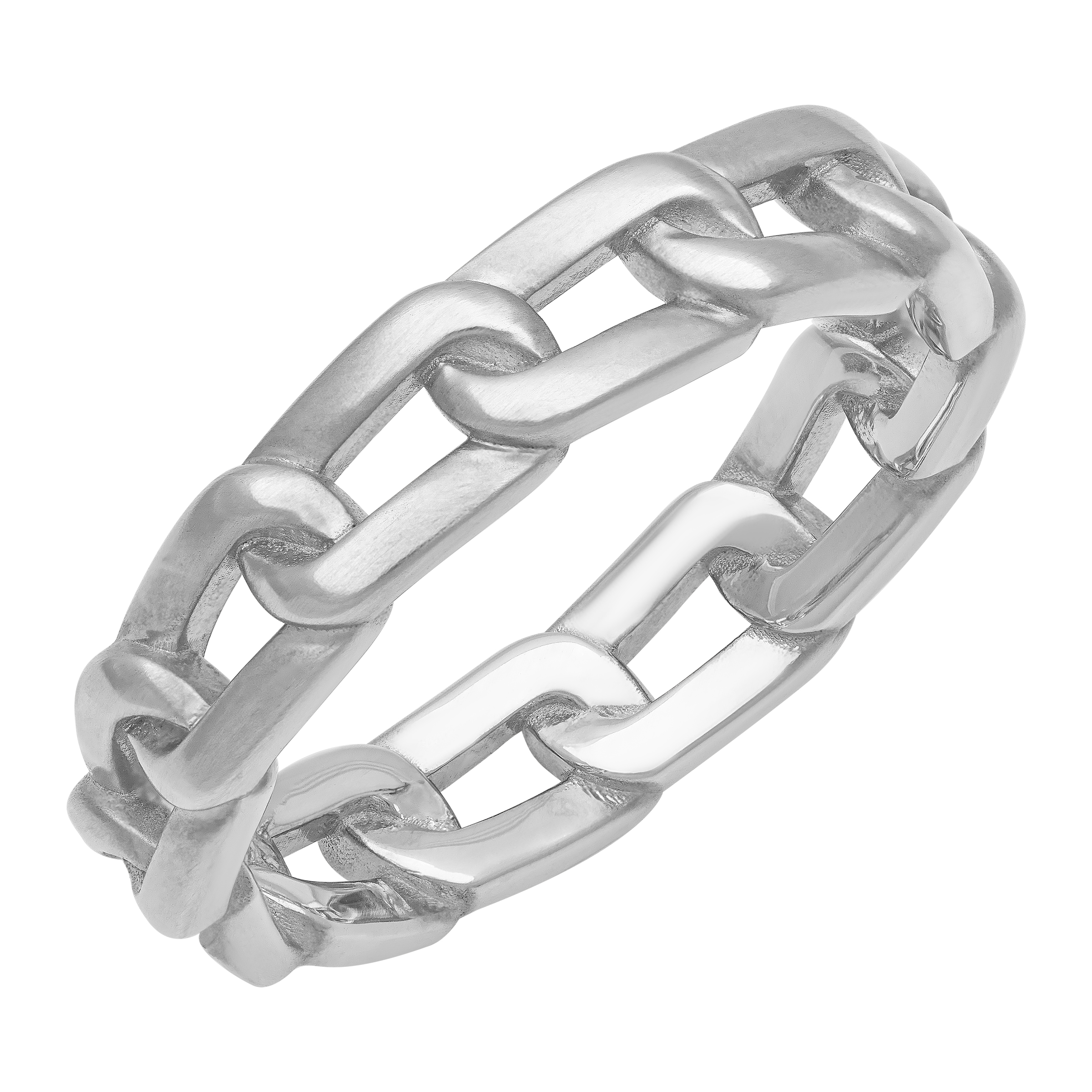 Brushed Horizontal Link Band (5mm)