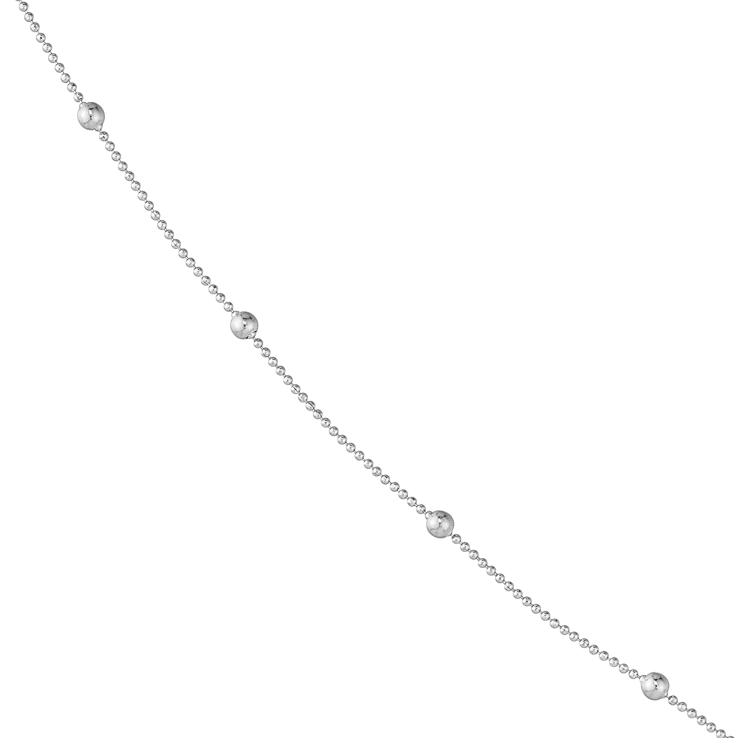 Mini Bead Station Gold Necklace