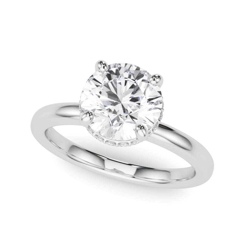 Harley Double Halo Engagement Ring