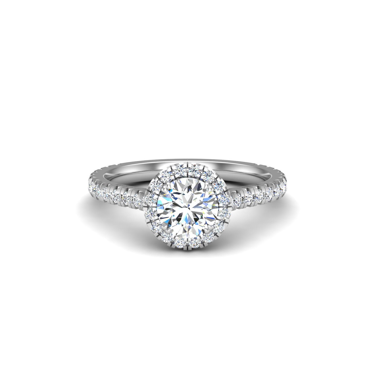 Alison Halo Engagement Ring