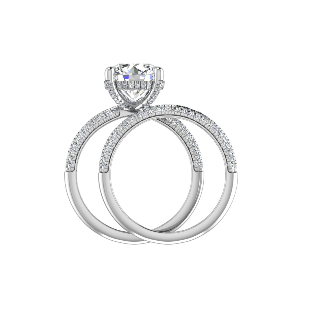 Kira Triple Pave Band