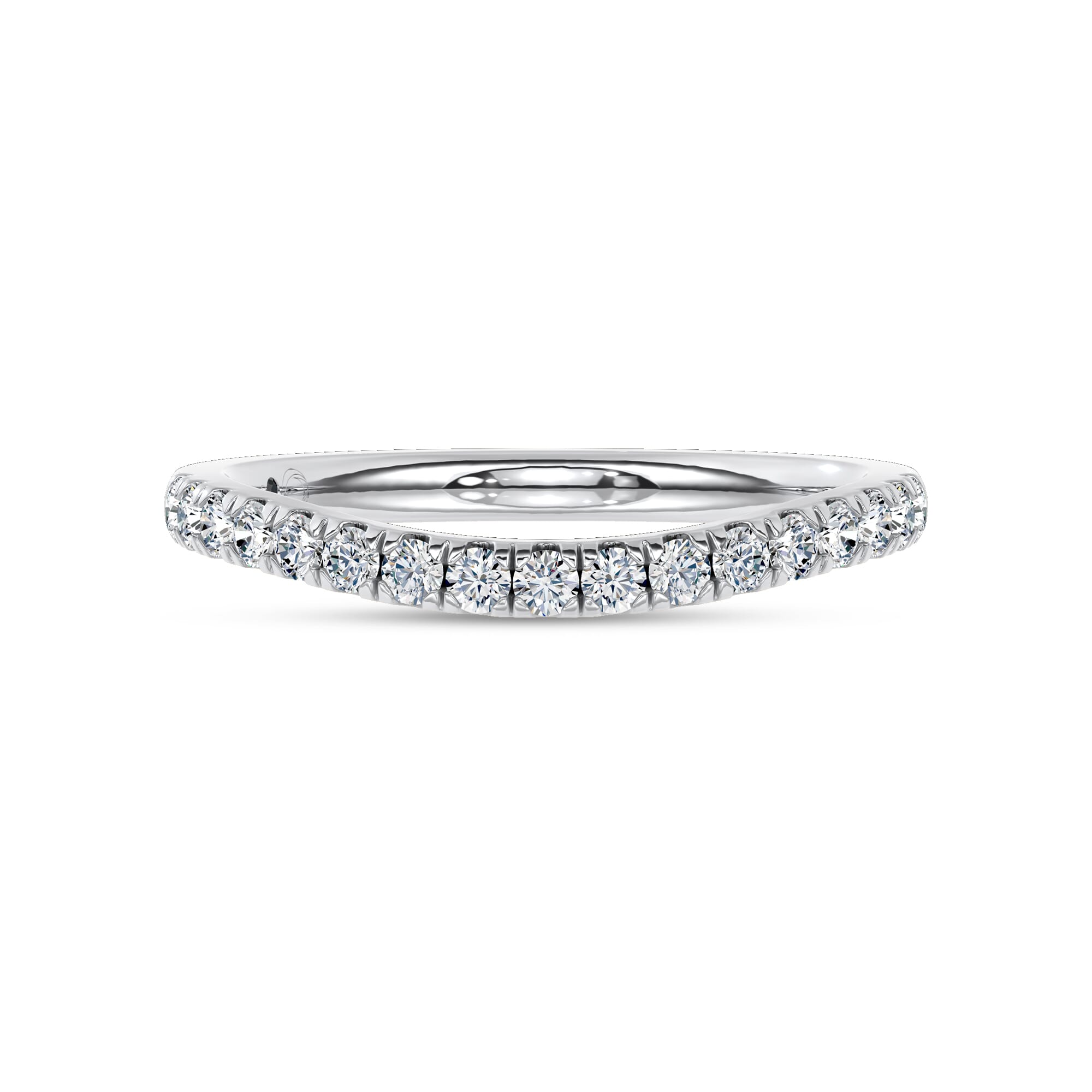 Lumea Contoured Pave Band by Christian Siriano