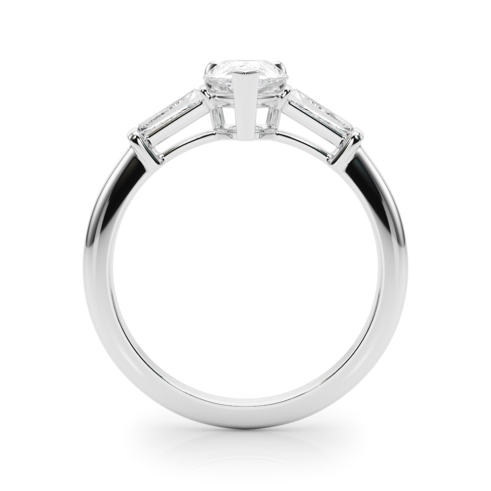 Cossette Three-Stone Engagement Ring