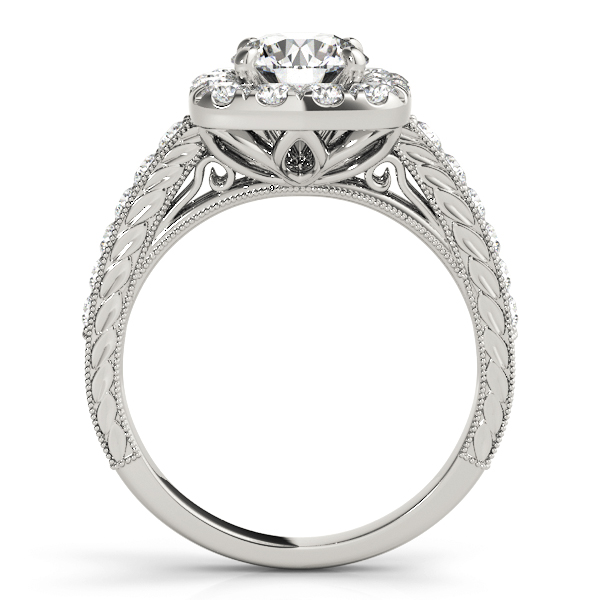 Soul Vintage Inspired Halo Engagement Ring