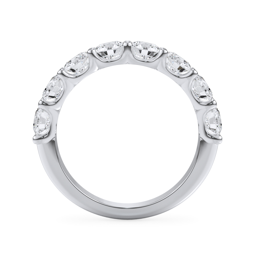 Curved Gallery Eight-Stone Round Diamond Band (2.00ct. tw.)