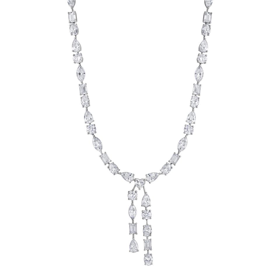 Mixed-Shape Lab Diamond Masterpiece Necklace (32.91 ct. tw.)