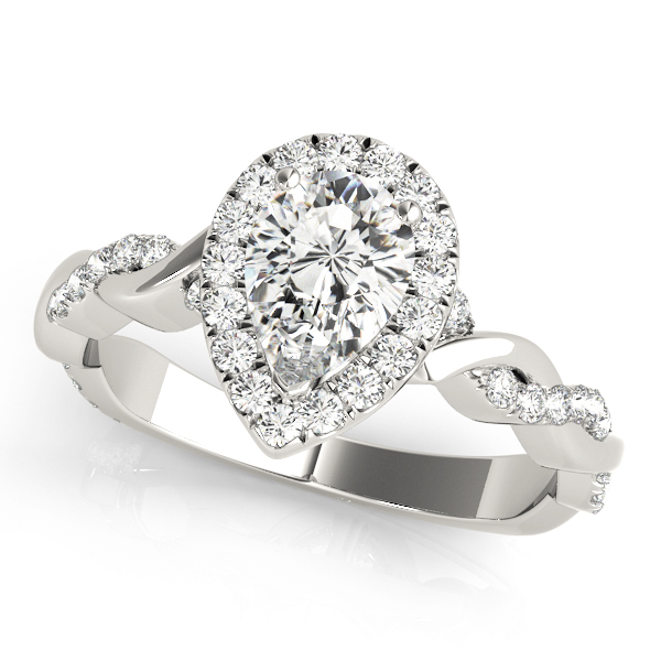 Paris Halo Engagement Ring